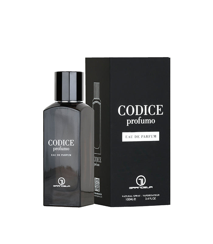 Grandeur Codice Parfumo Eau de Parfum Spray for Unisex 3.4 Fl Oz (100 ml)