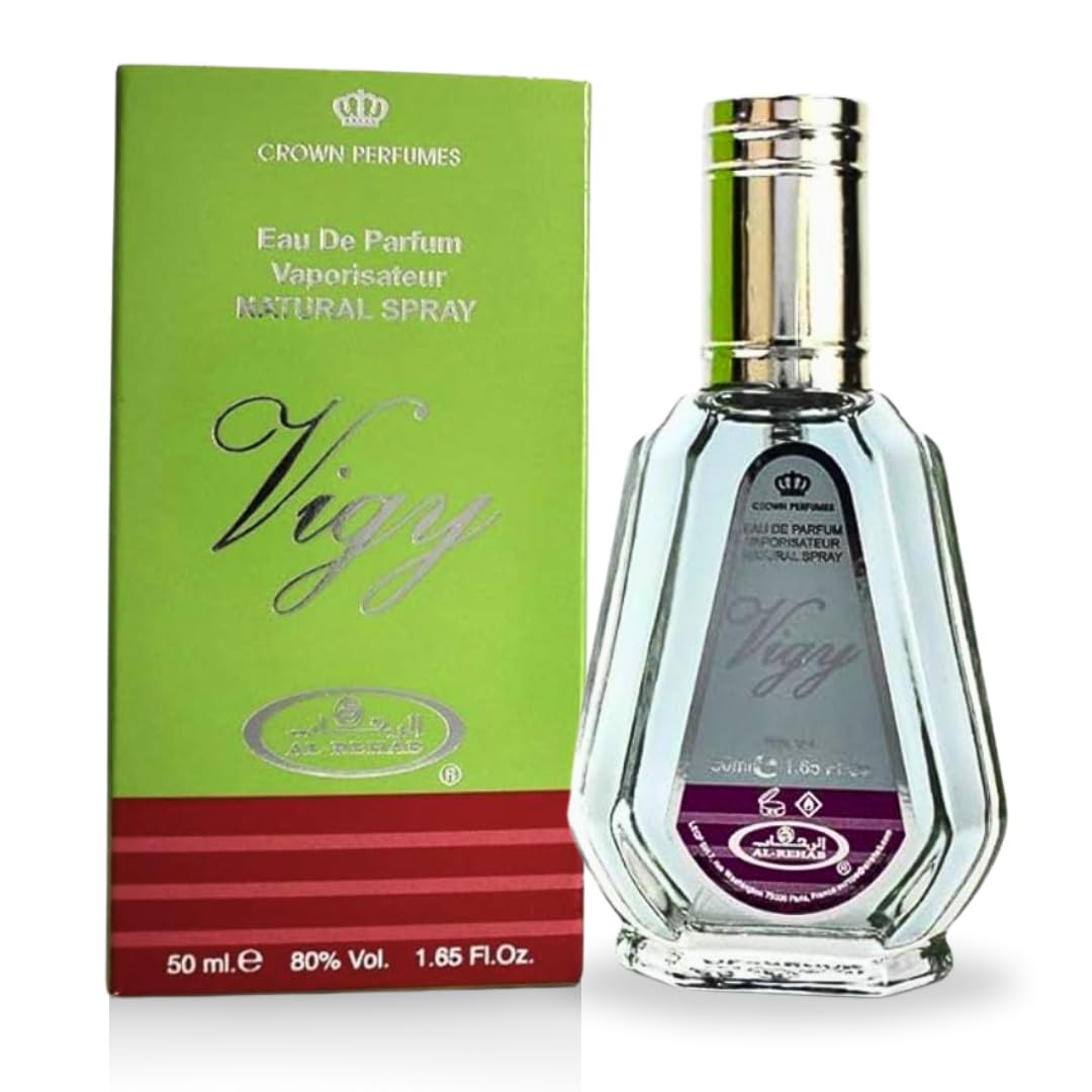 Al Rehab Vigy Eau de Parfum Spray, 1.65 Fl Oz (50 ml)