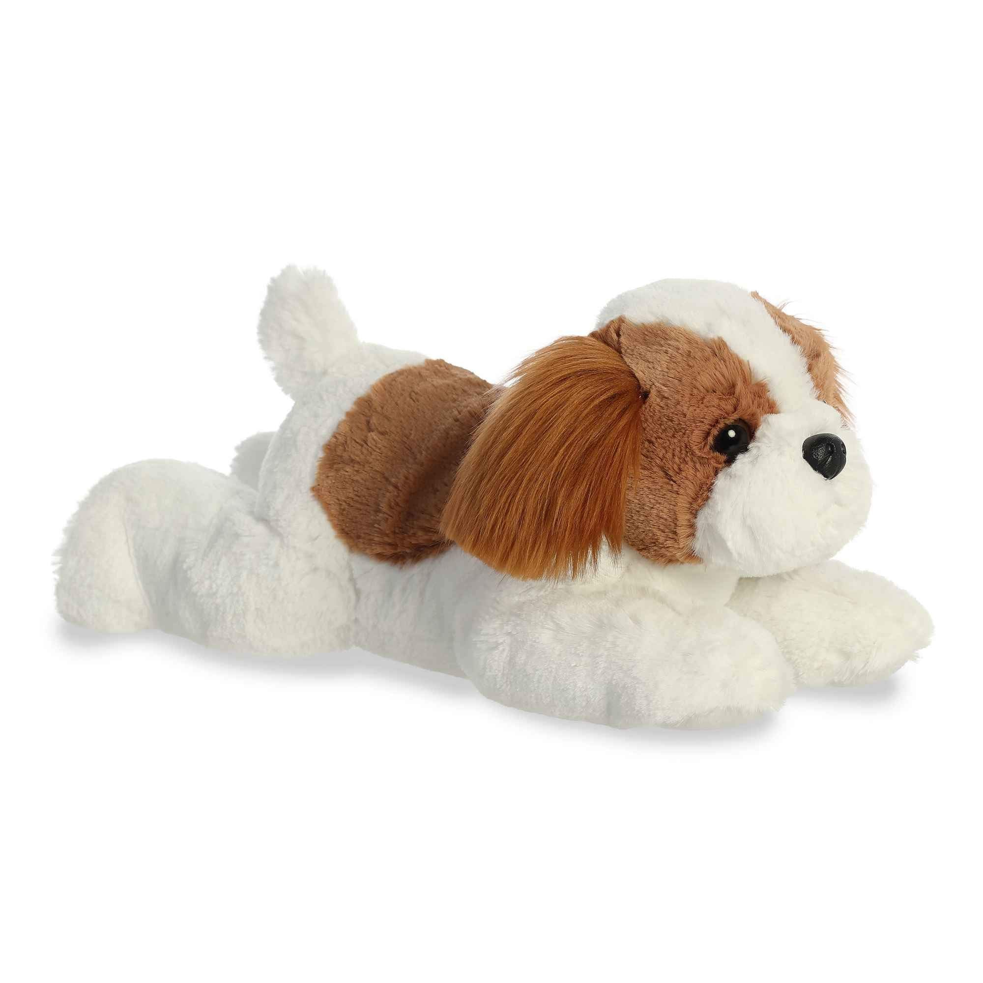 Peluche Shih Tzu Aurora Stella de 12" en color marrón
