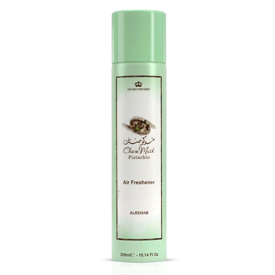Al Rehab Choco Musk Pistachio Air Freshener 300 ml (10.1 Oz)