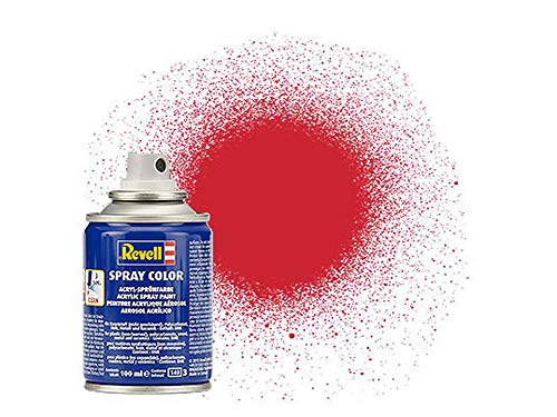 Peinture en aérosol Revell 100 ml, soie rouge ardente