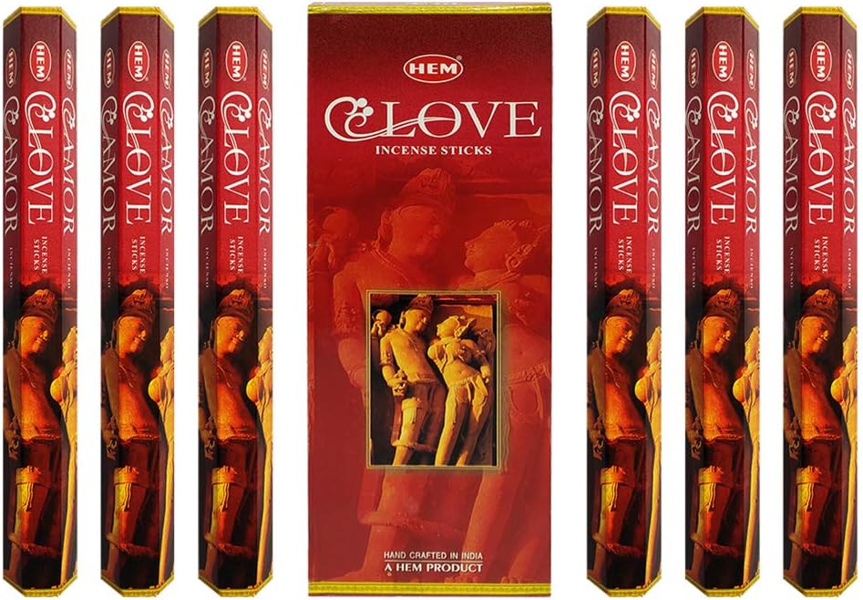 Incienso Hem Love, caja de 120 varillas
