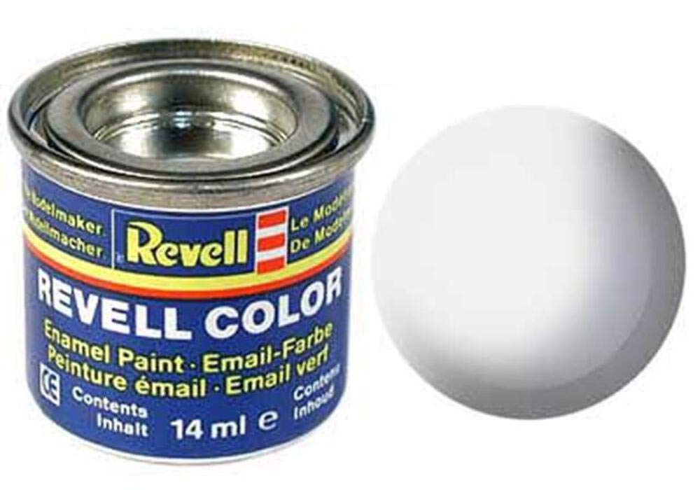 Revell Enamels 14 ml Peinture blanche satinée
