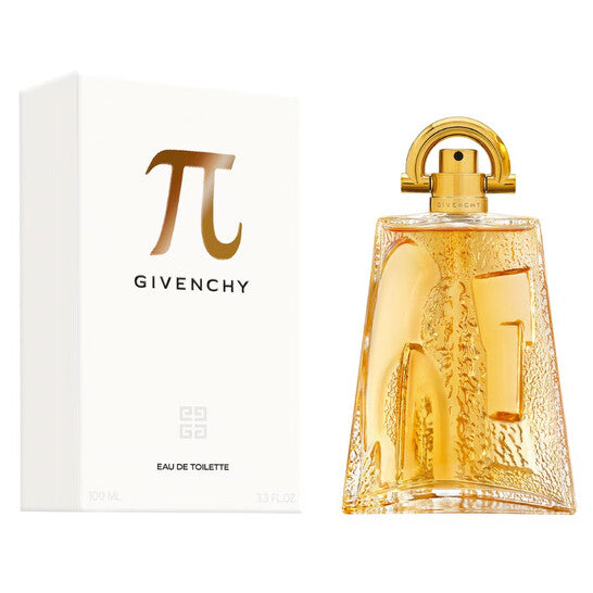 Givenchy Pi Cologne for Men Eau de Toilette Spray, 3.3 oz (100 ml), Woody Amber Aromatic Scent