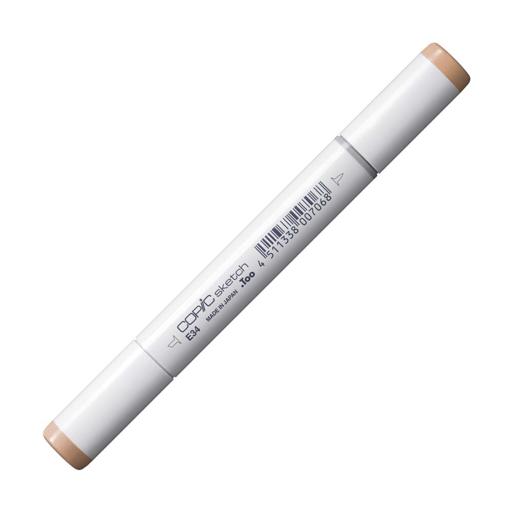 Copic Sketch Marker, Toast (E34)