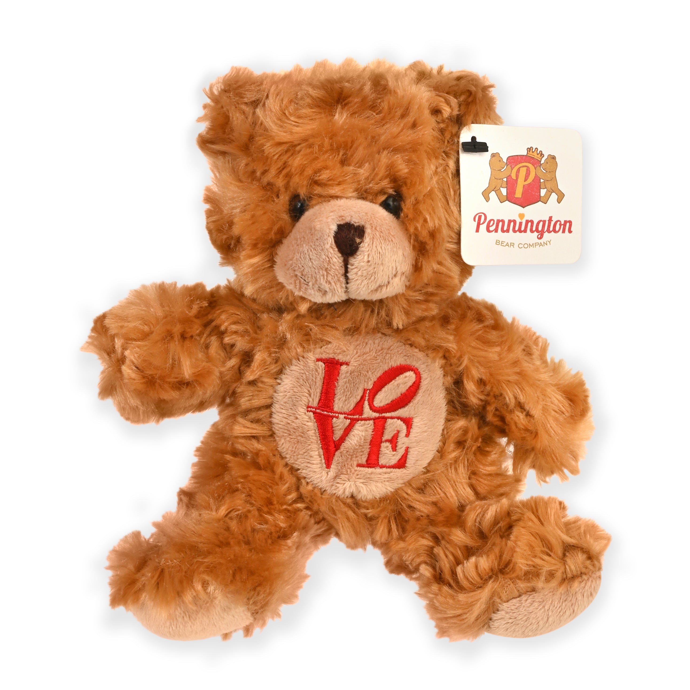 Pennington Bear Company Love Teddy Bear Plush Toy 8" inch
