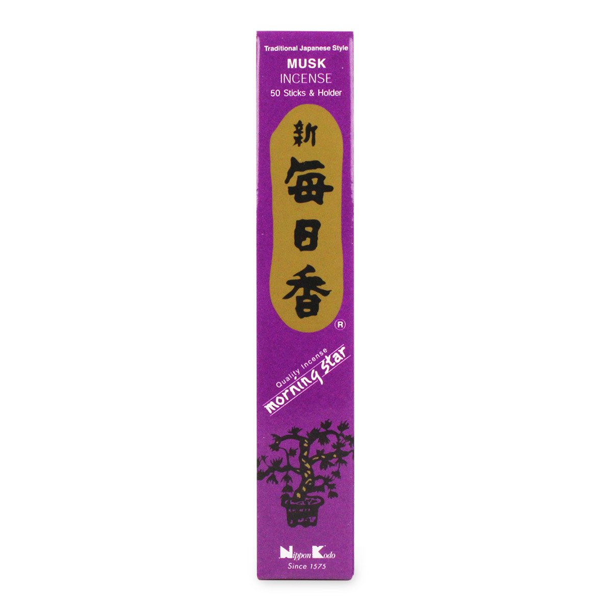 Nippon Kodo Morning Star Incense - Musk - 50 Sticks
