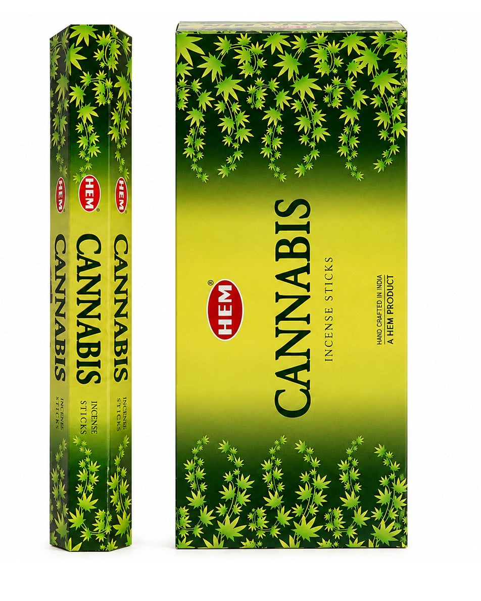 Incienso de cannabis Hem, caja de 120 unidades