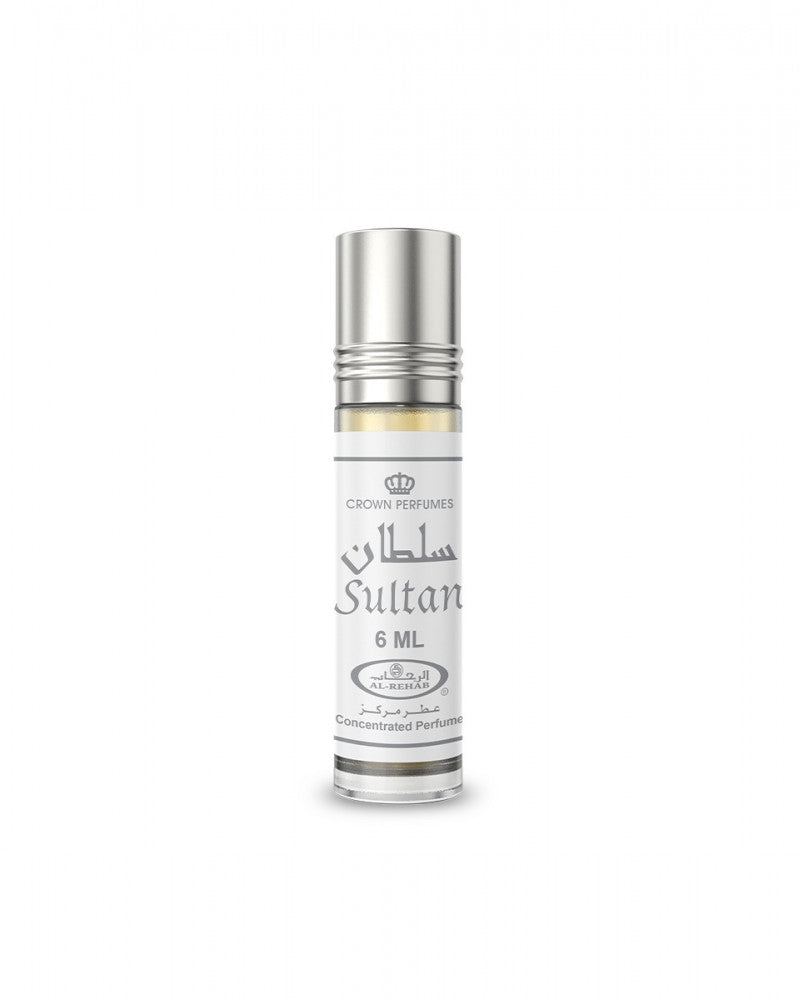 Aceite de perfume concentrado en roll-on Al Rehab Sultan de 6 ml
