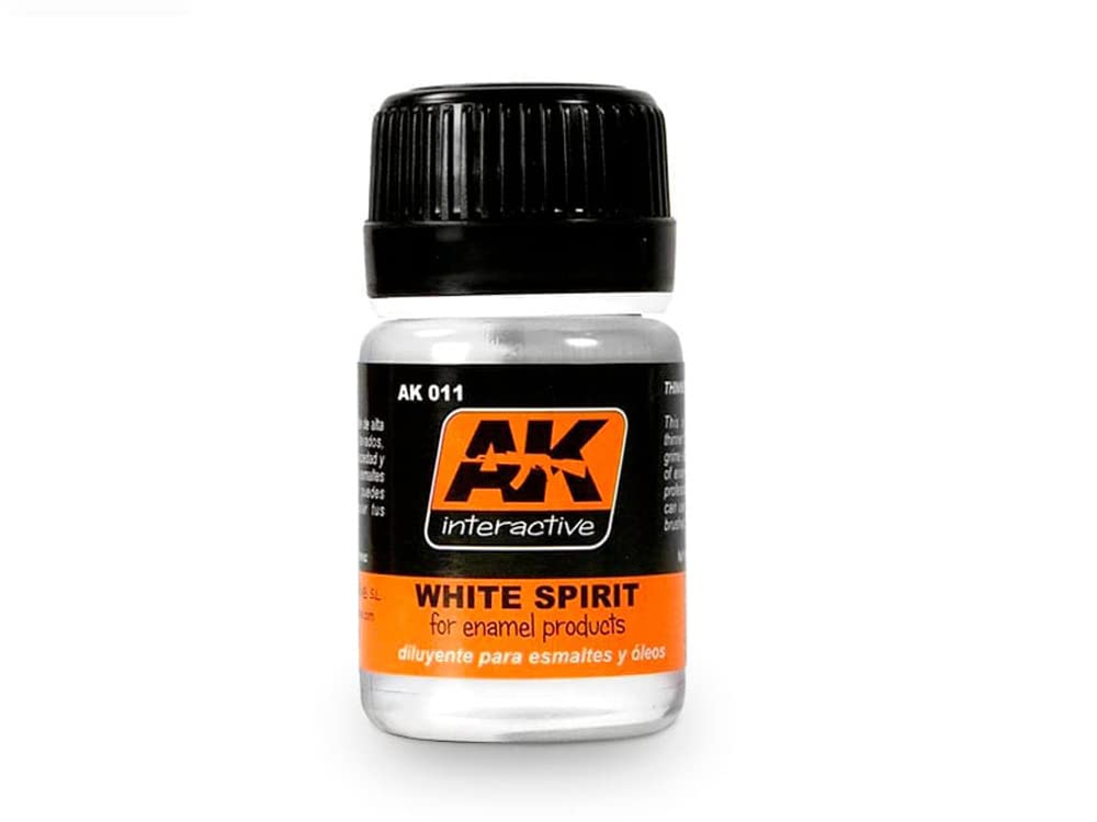 AK Interactive White Spirit Enamel Paint 35ml (AK011)