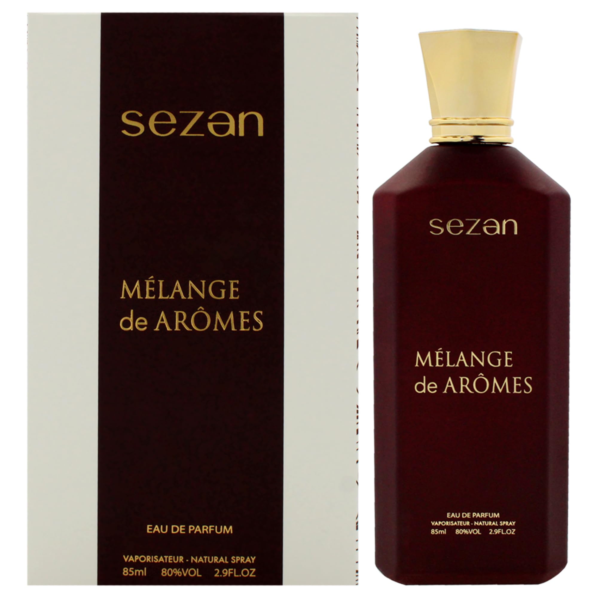 Sezan Melange De Aromes Eau de Parfum Women Citrus Floral Vanilla Scent 2.9 oz Spray
