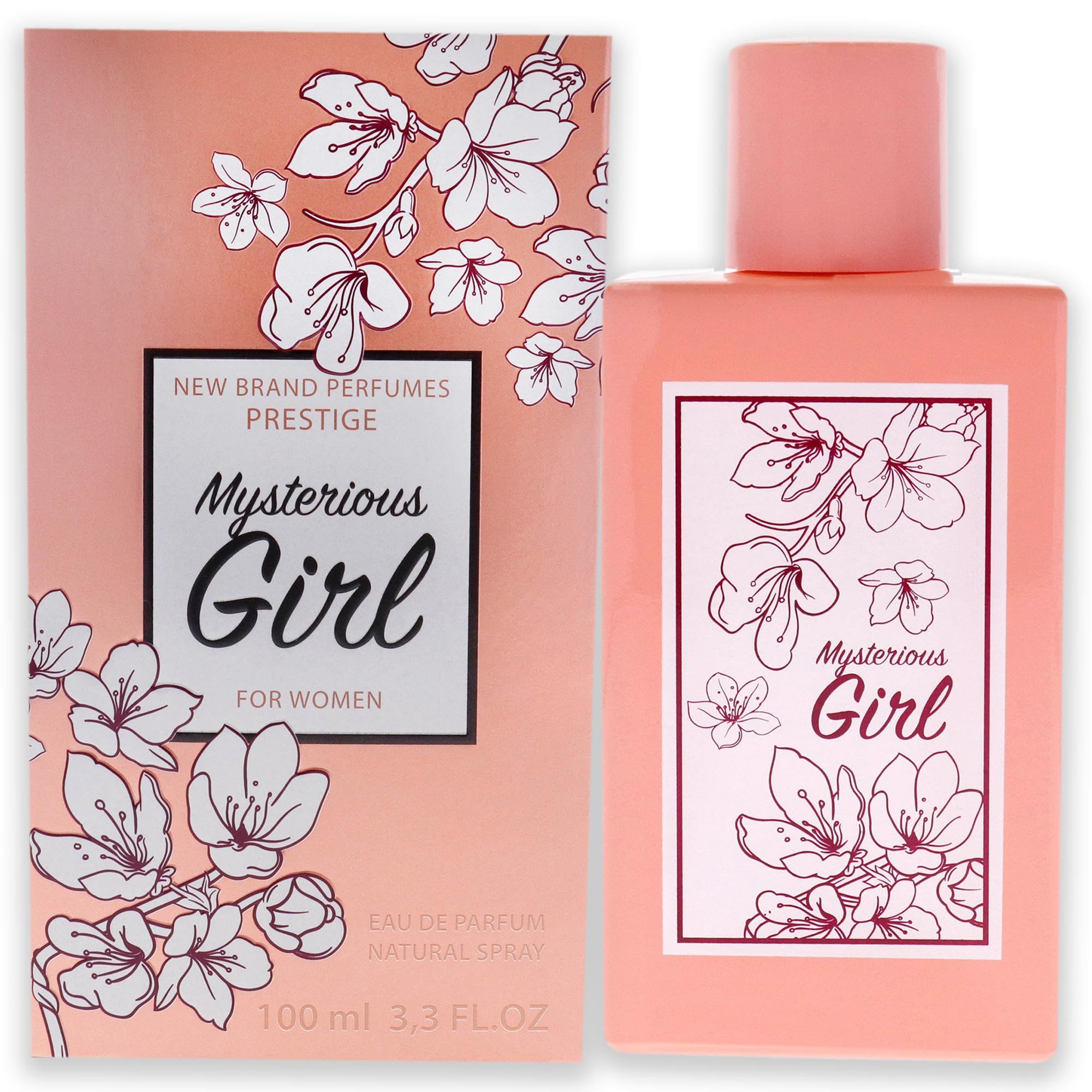 New Brand Prestige Mysterious Girl EDP Women Floral Musky Scent 3.3 oz Spray