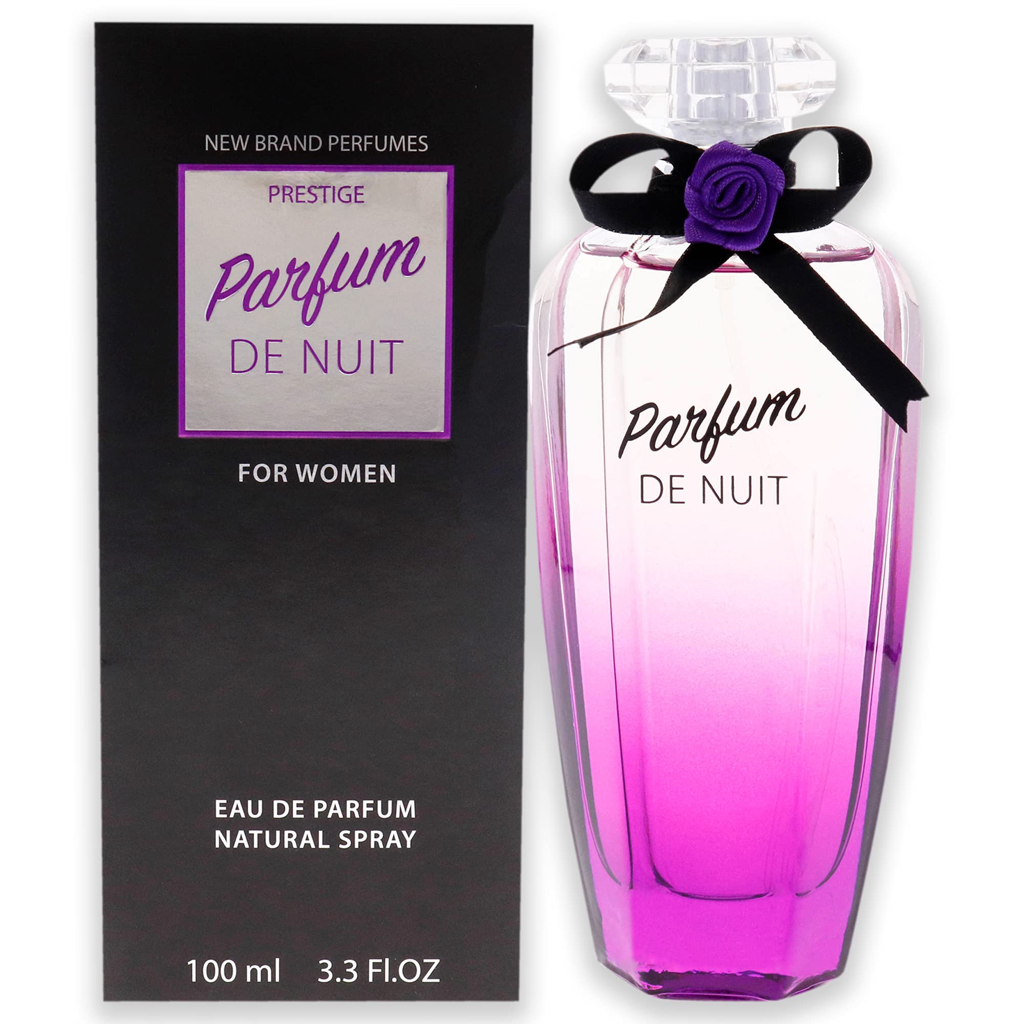 New Brand Prestige Parfum De Nuit EDP Women Oriental Vanilla Scent 3.3 oz Spray