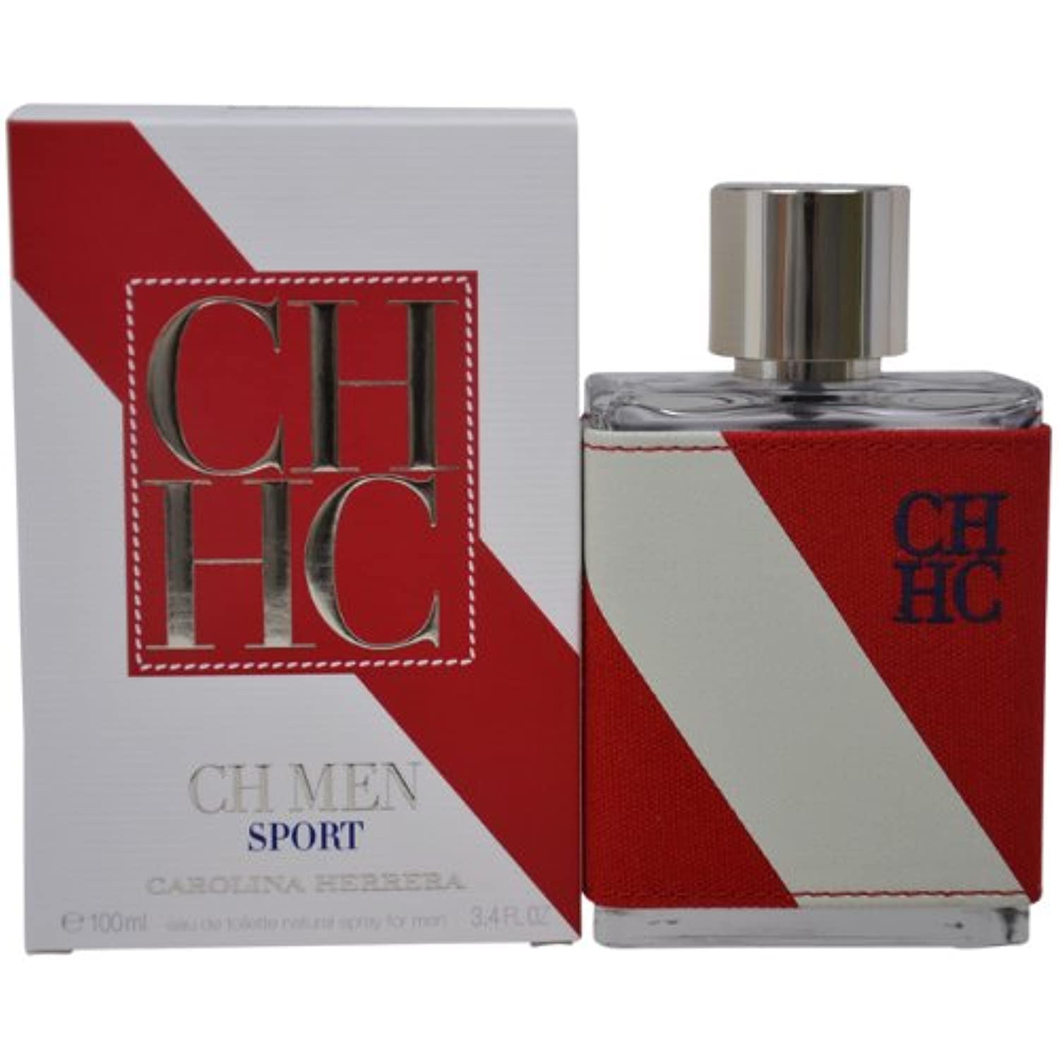 Carolina Herrera CH Sport Eau de Toilette Men Citrus Marine Scent 3.4 oz Spray