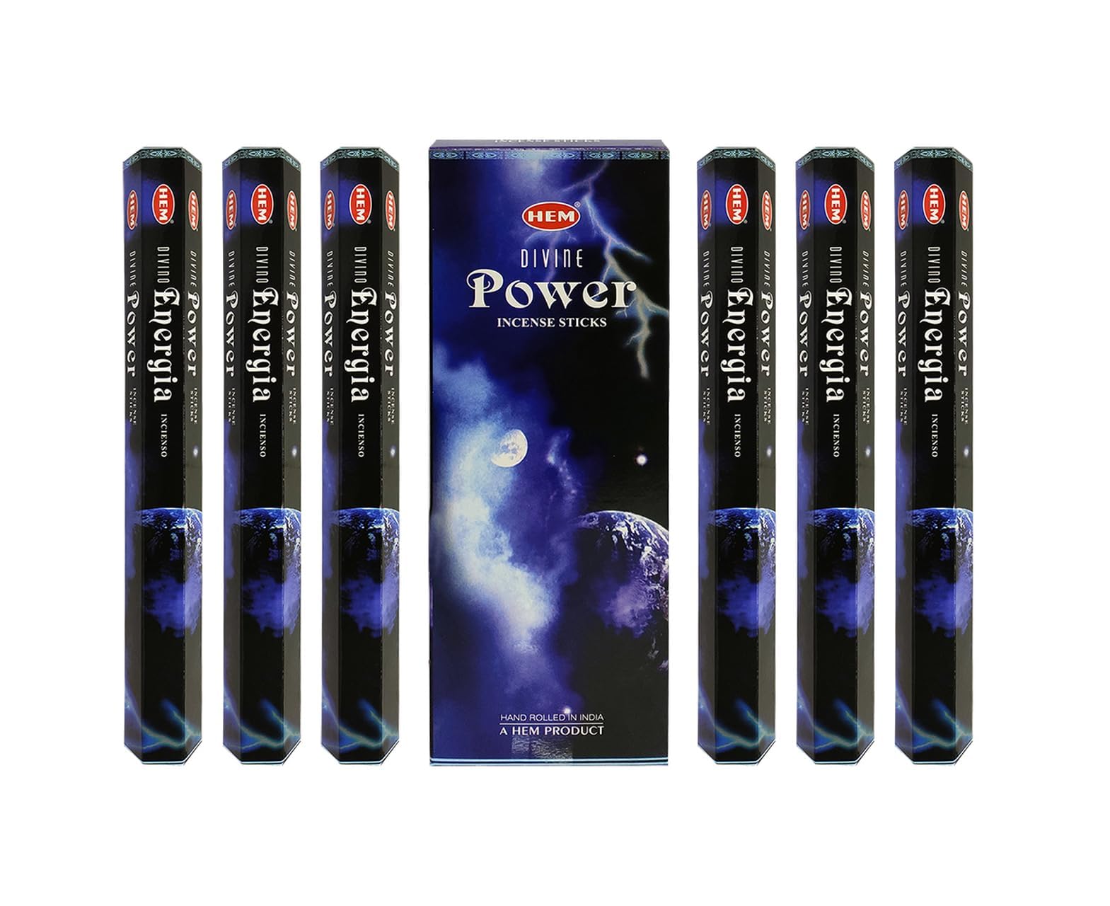 Hem Divine Power Incense Sticks - 120 Stick Bulk Box (6 Inner Tubes of 20)