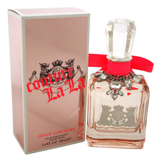 Juicy Couture Couture La La Eau de Parfum for Women Long-Lasting EDP Spray, 3.4 oz, Floral Fruity