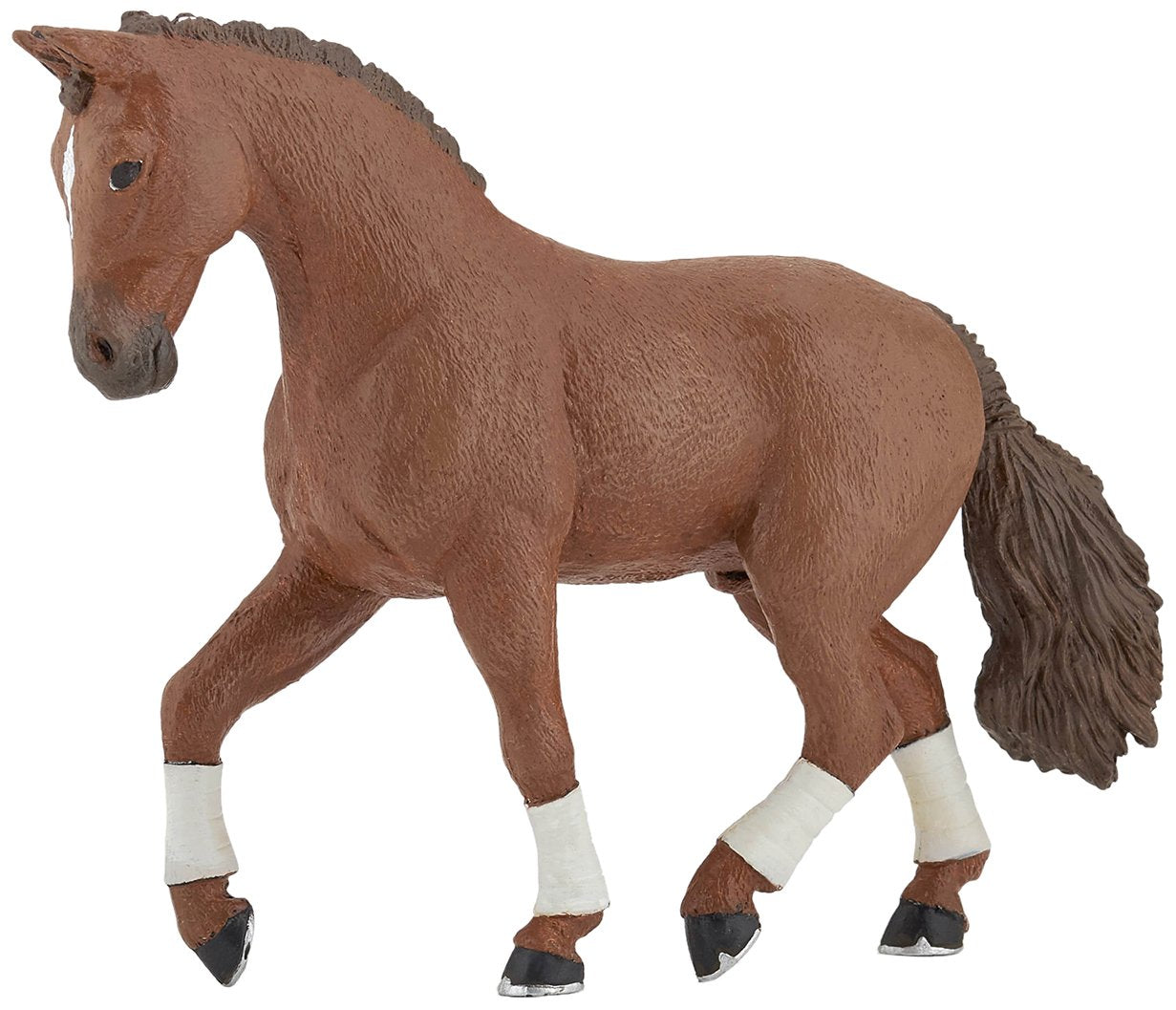 Figurine de cheval hanovrien Papo Alezan