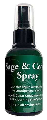 Spray de purification à la sauge et au cèdre 2 oz