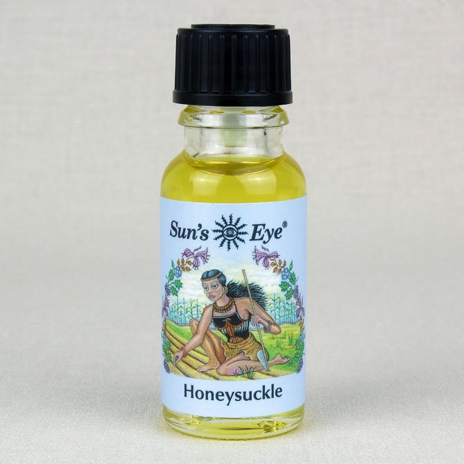 Suns Eye Honeysuckle Herbal Fragrance Oil - 1/2 Ounce Bottle