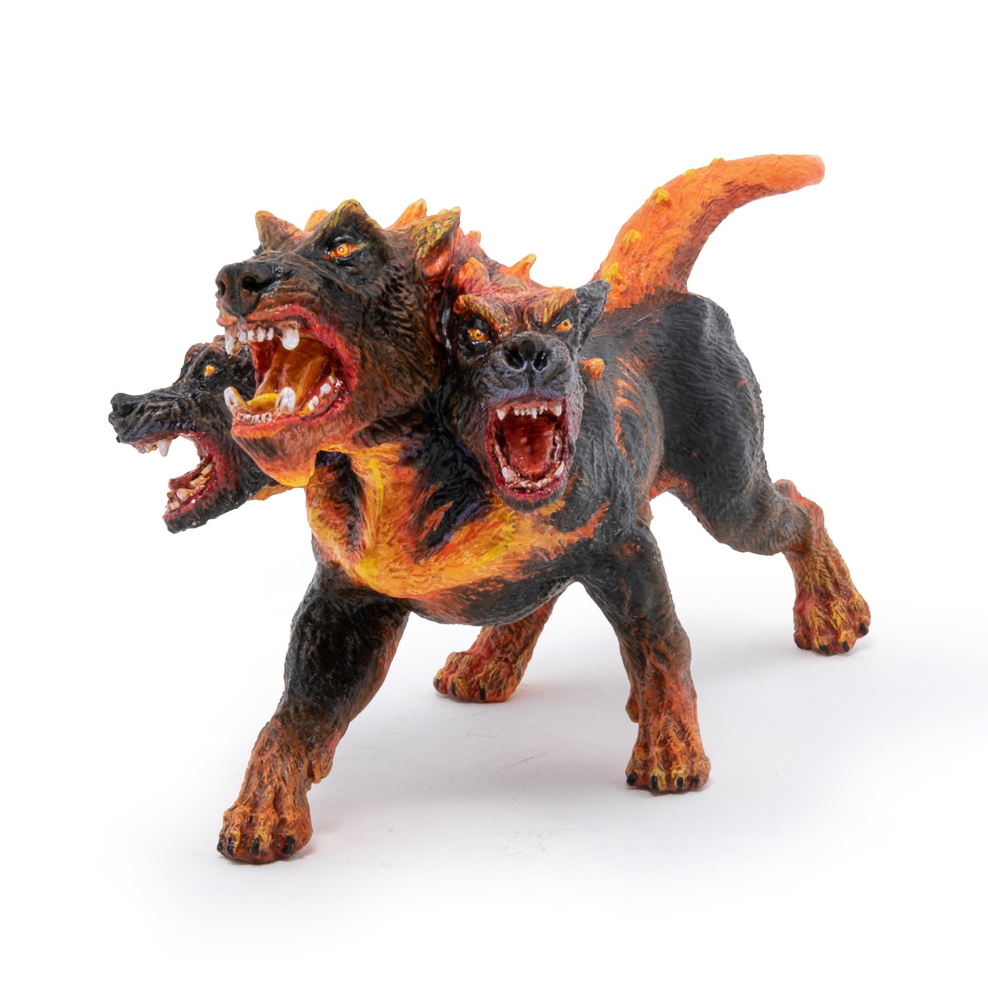 Papo Fire Cerberus - Hand Painted Figurine - Heirloom Quality Collectible (36036)