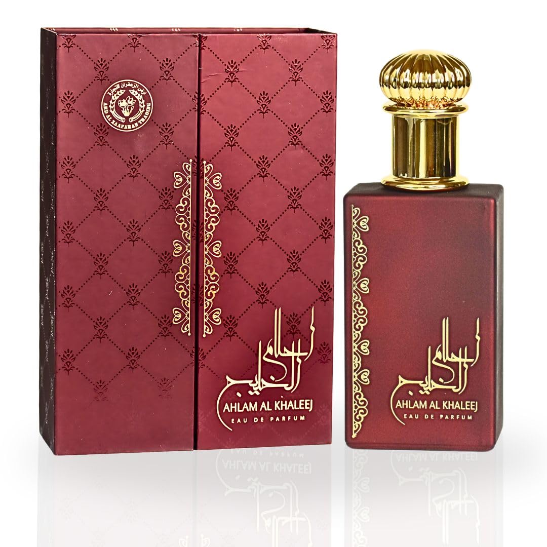 Ard Al Zaafaran Ahlam Al Khaleej Eau de Parfum Spray para unisex, 2,7 onzas líquidas (80 ml)