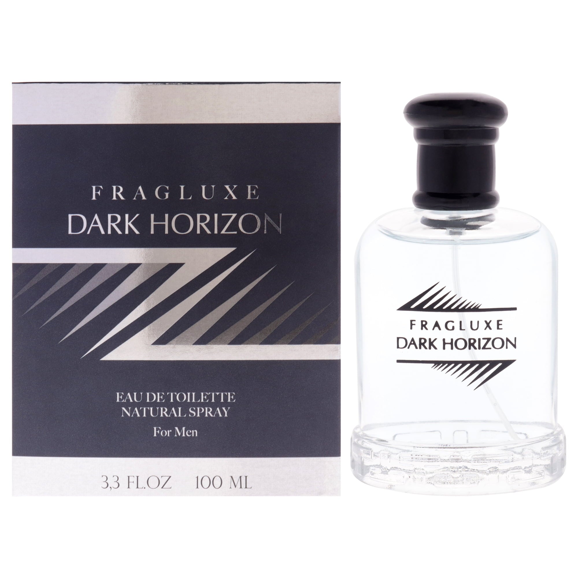 Fragluxe Dark Horizon Cologne for Men EDT Spray, 3.4 oz (100 ml), Spicy Woody