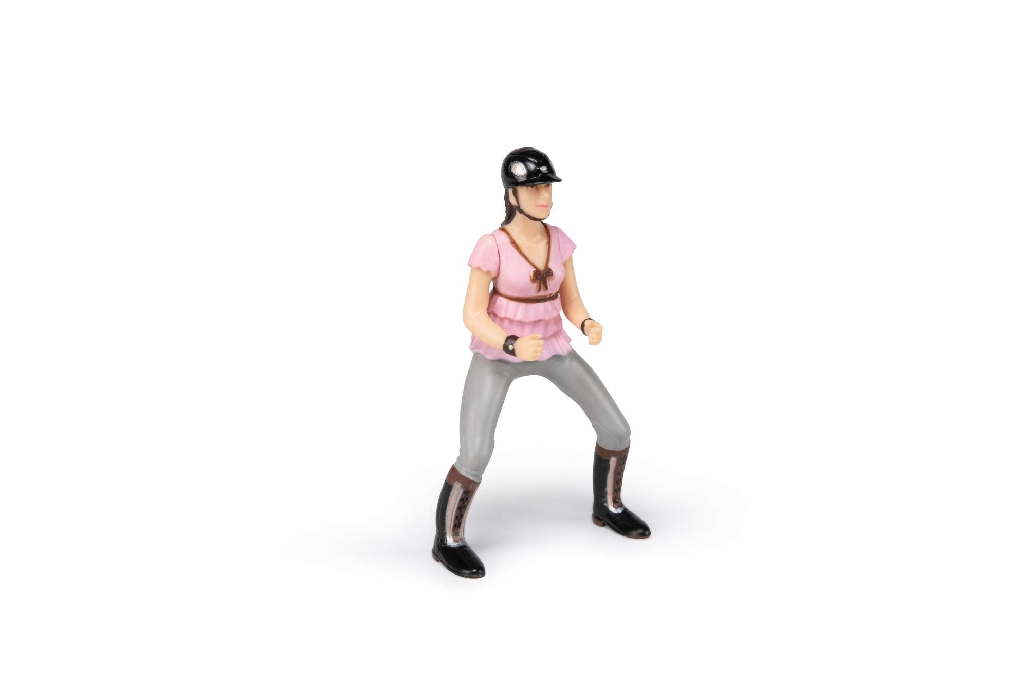 Figura Papo "Riding Girl Fashion", color rosa