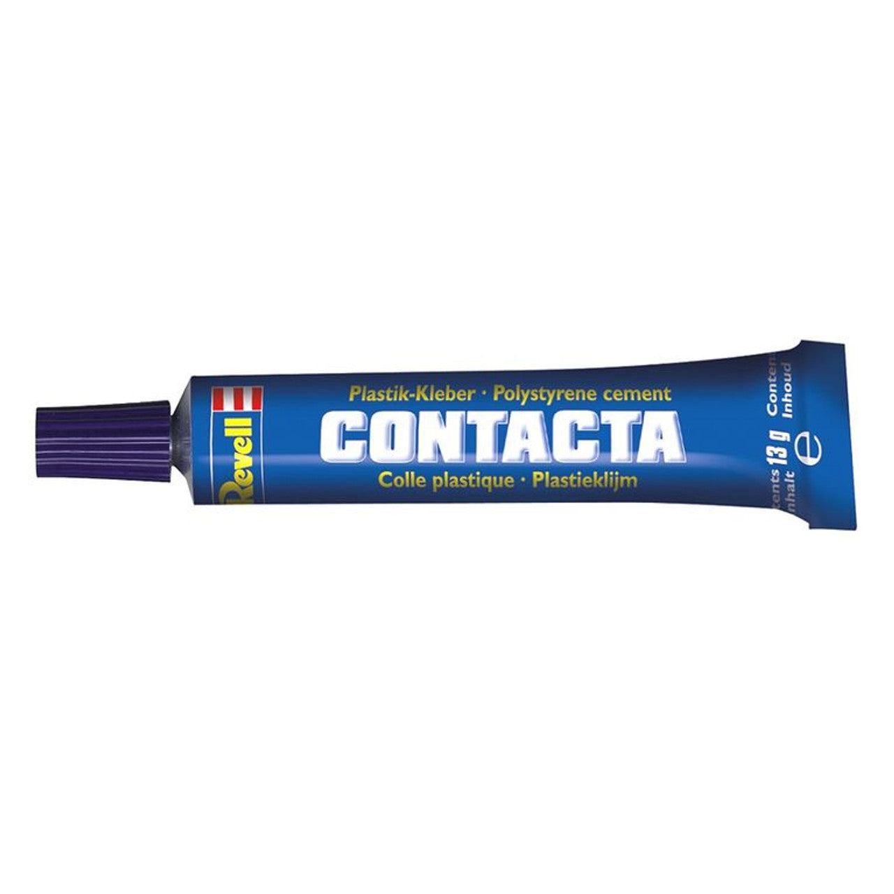 Revell Contacta Polystyrene Cement - Plastic Model Adhesive 13g Tube - 39602