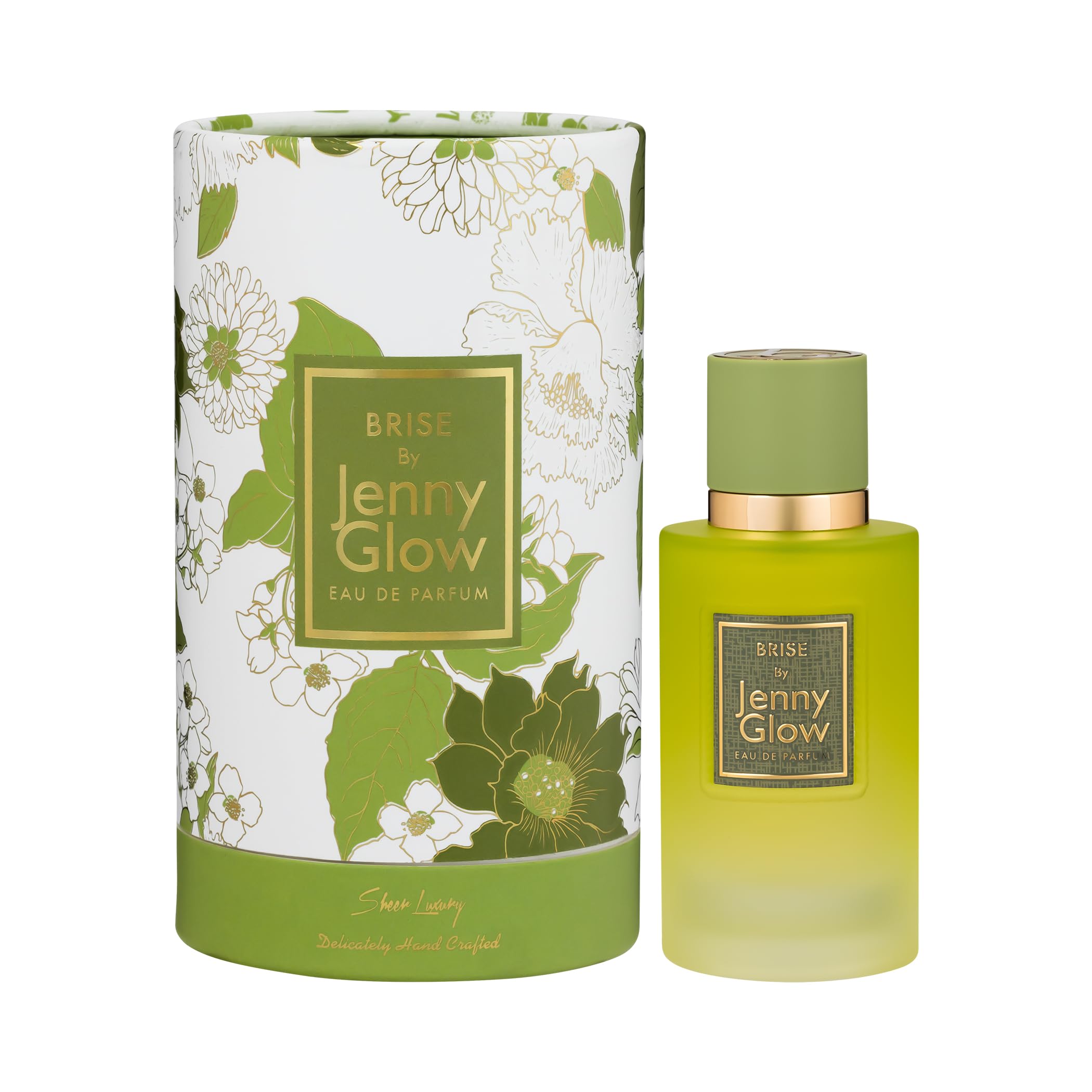 Jenny Glow Brise Eau de Parfum Unisex, Citrus Floral Woody Fragrance with Neroli Rose and Patchouli, 2.7 oz Spray