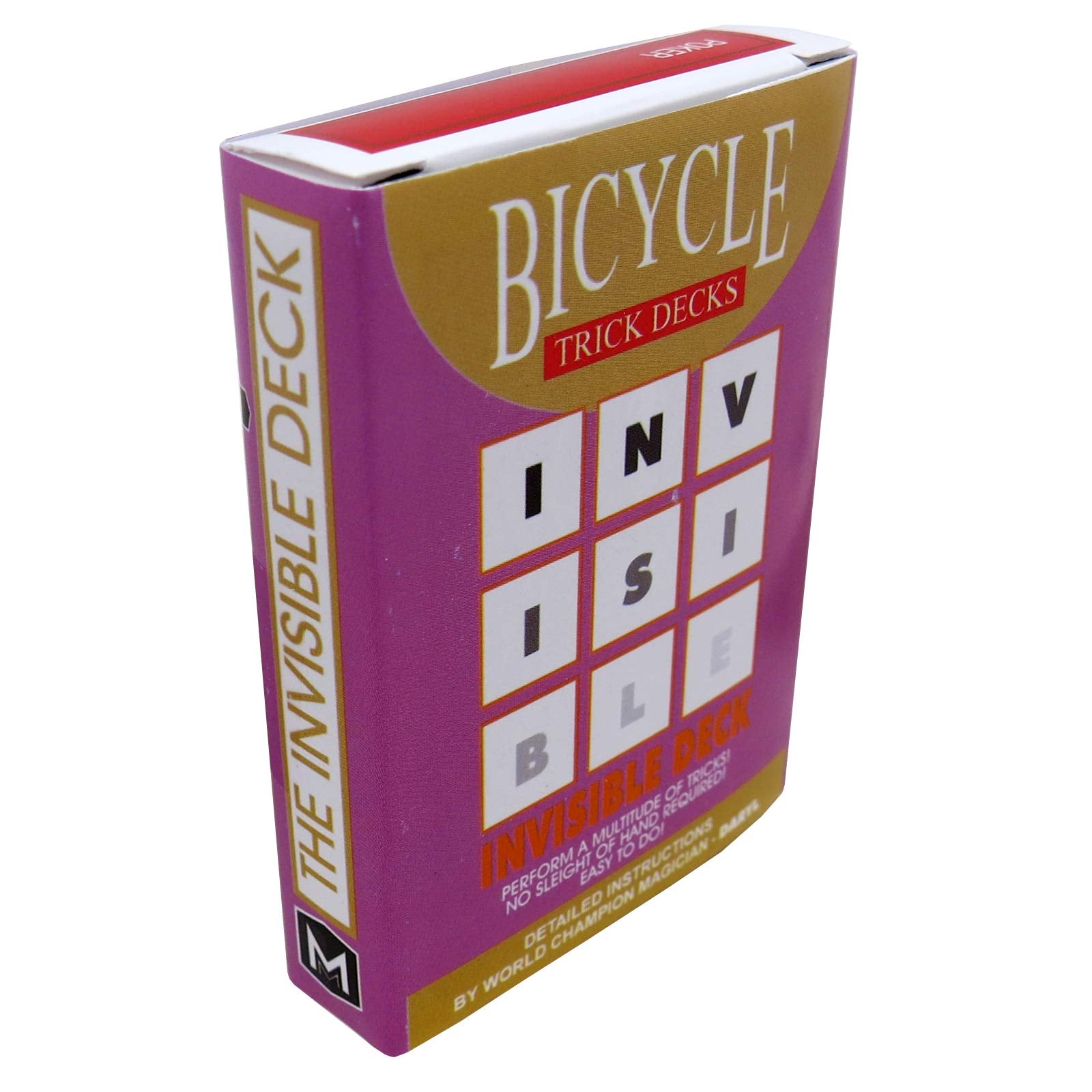 Baraja invisible para bicicleta, color rojo