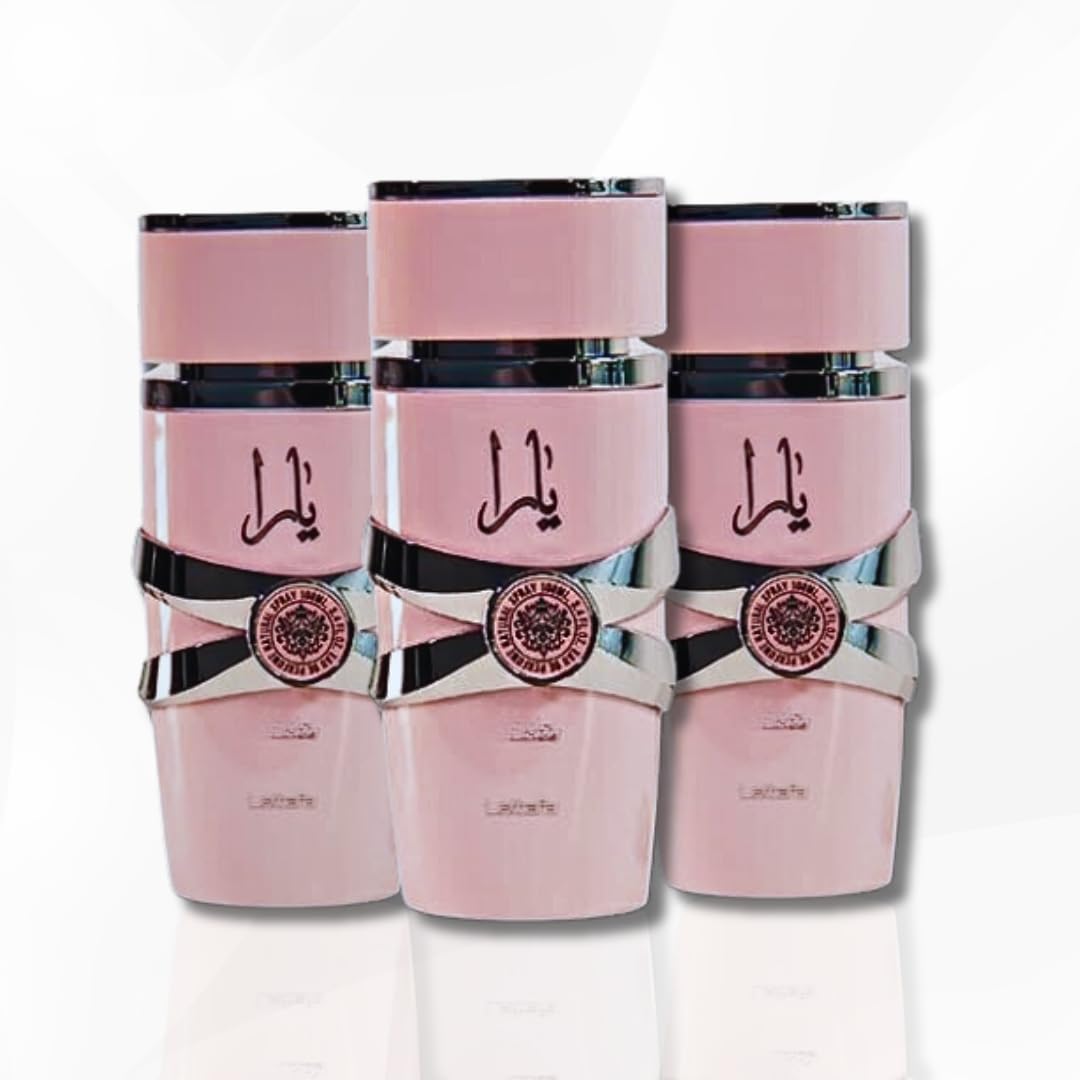 Perfumes Lattafa Yara EDP 100 ml (paquete de 3)