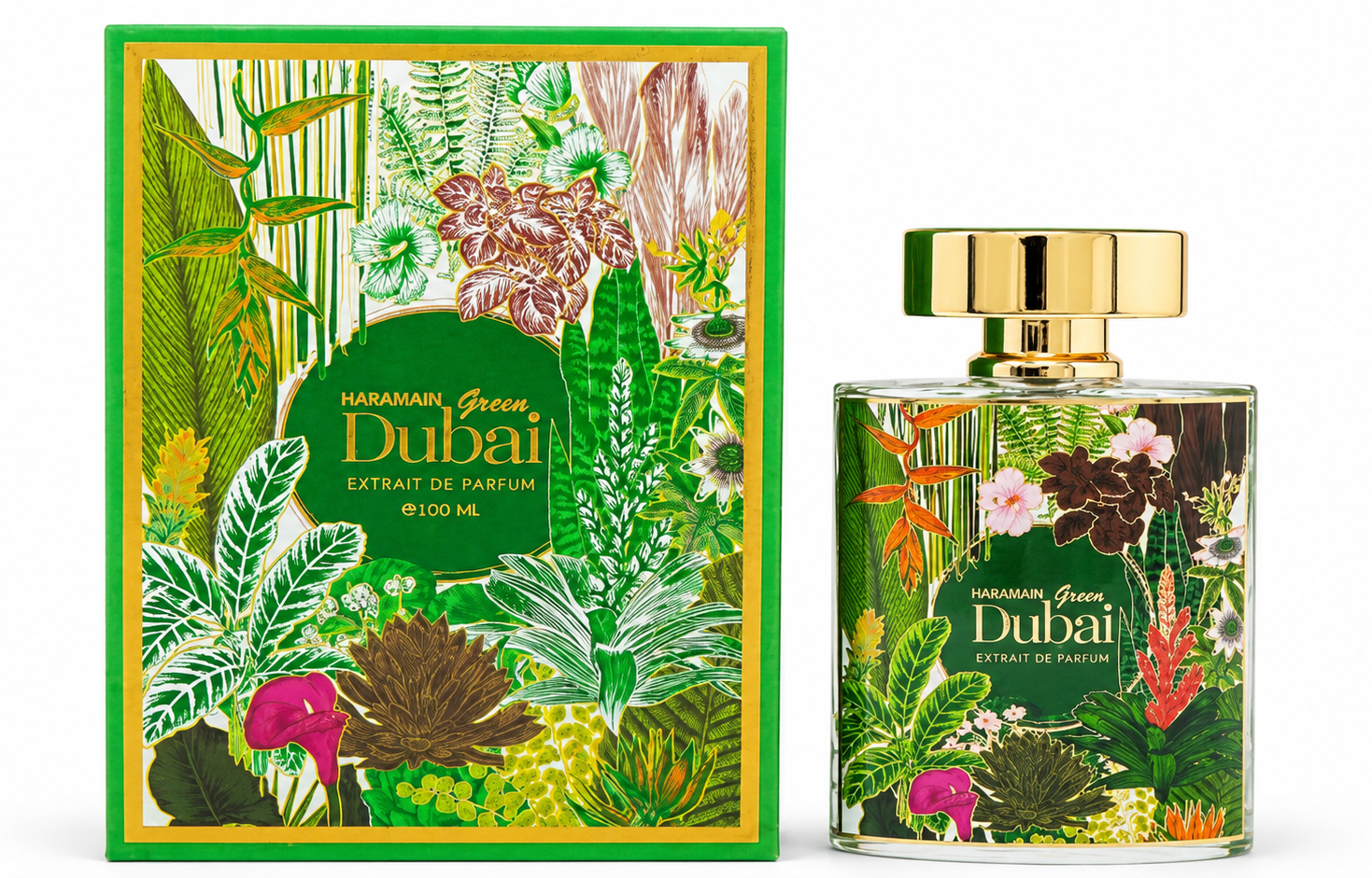 Dubai Garden Forest Extrait de Parfum for Unisex, Woody Spicy 3.3 oz Spray