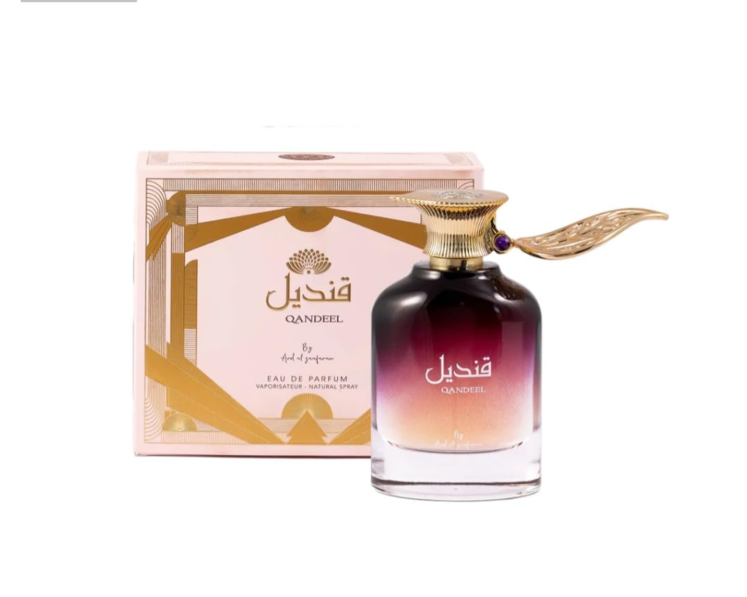 Eau de Parfum en spray Qandeel de Ard Al Zaafaran para mujer, 100 ml (3,4 oz. líq.)