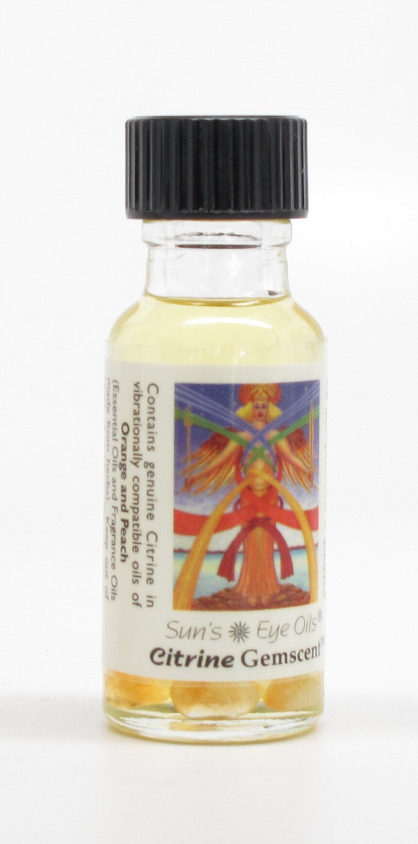 Sun's Eye Citrine Herbal Fragrance Oil - 1/2 Ounce Bottle
