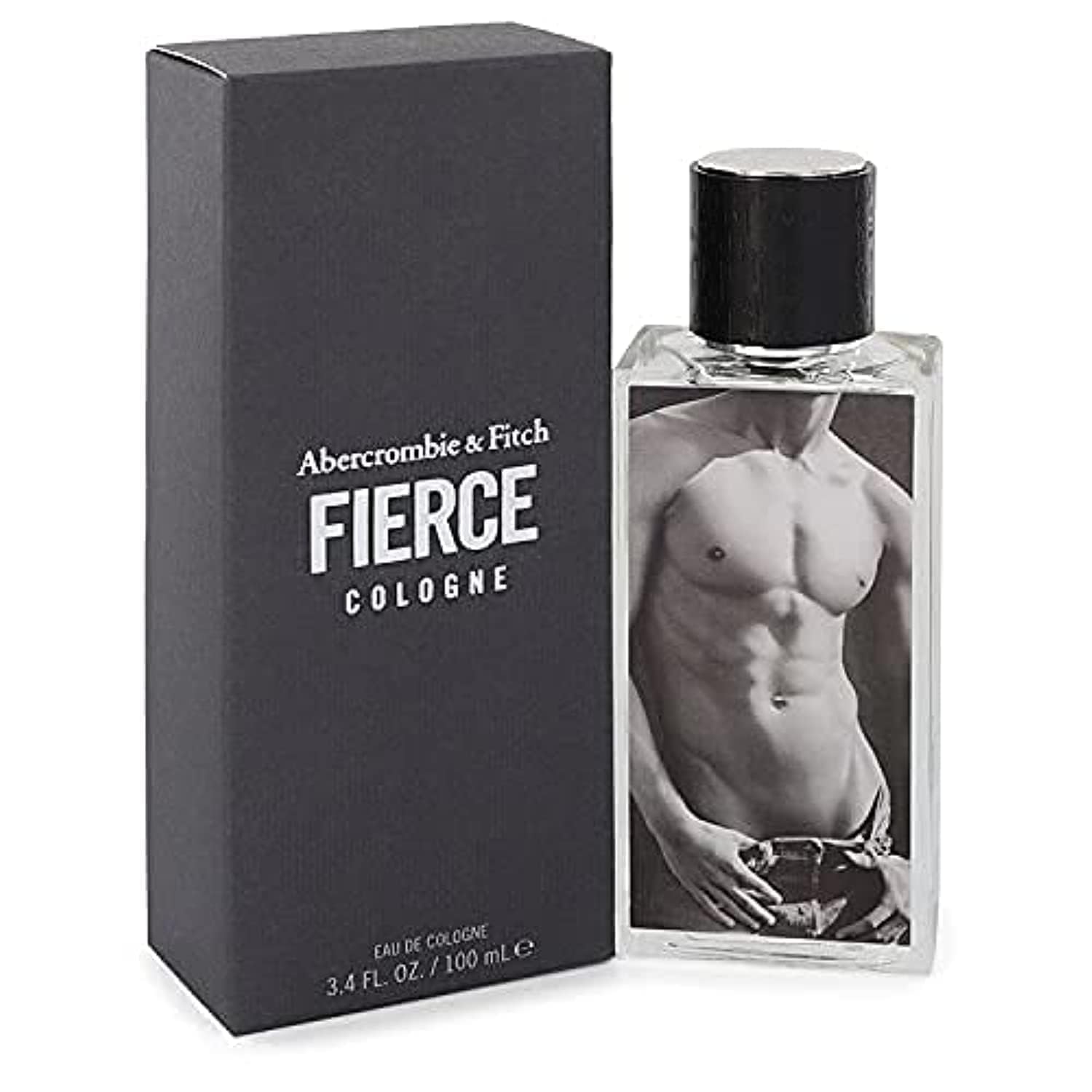 Ambercrombie & Fitch Fierce Eau de Cologne Spray for Men, 3.4 Fl Oz (100 ml)