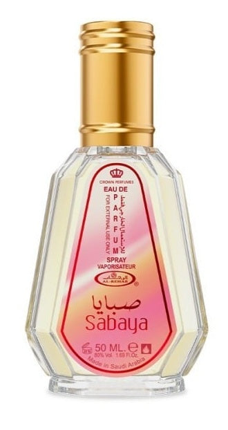 Al Rehab Sabaya Eau de Parfum for Women, Floral Fresh Fragrance, 1.69 Oz