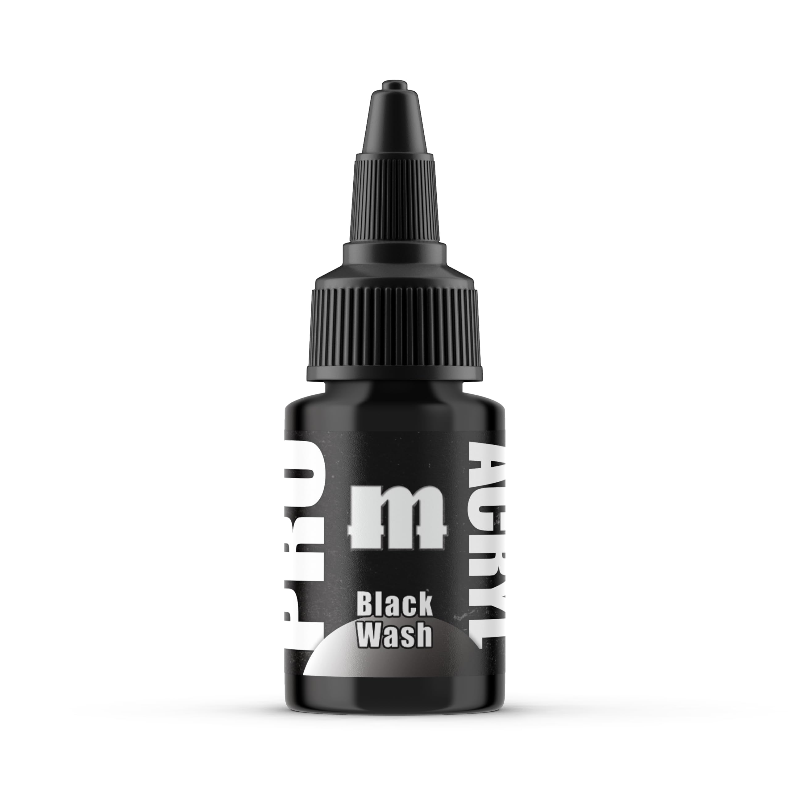 Monument Hobbies Pro Acryl Black Wash Miniature Shading Wash, 22ml