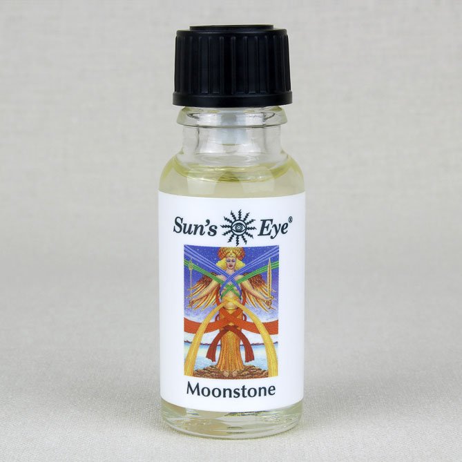 Aceites de mezclas místicas Moonstone - Sun's Eye - Botella de 1/2 onza