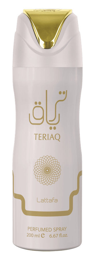 Lattafa Teriaq Perfumed Body Spray for Women 6.7 Ounce (200 ml)
