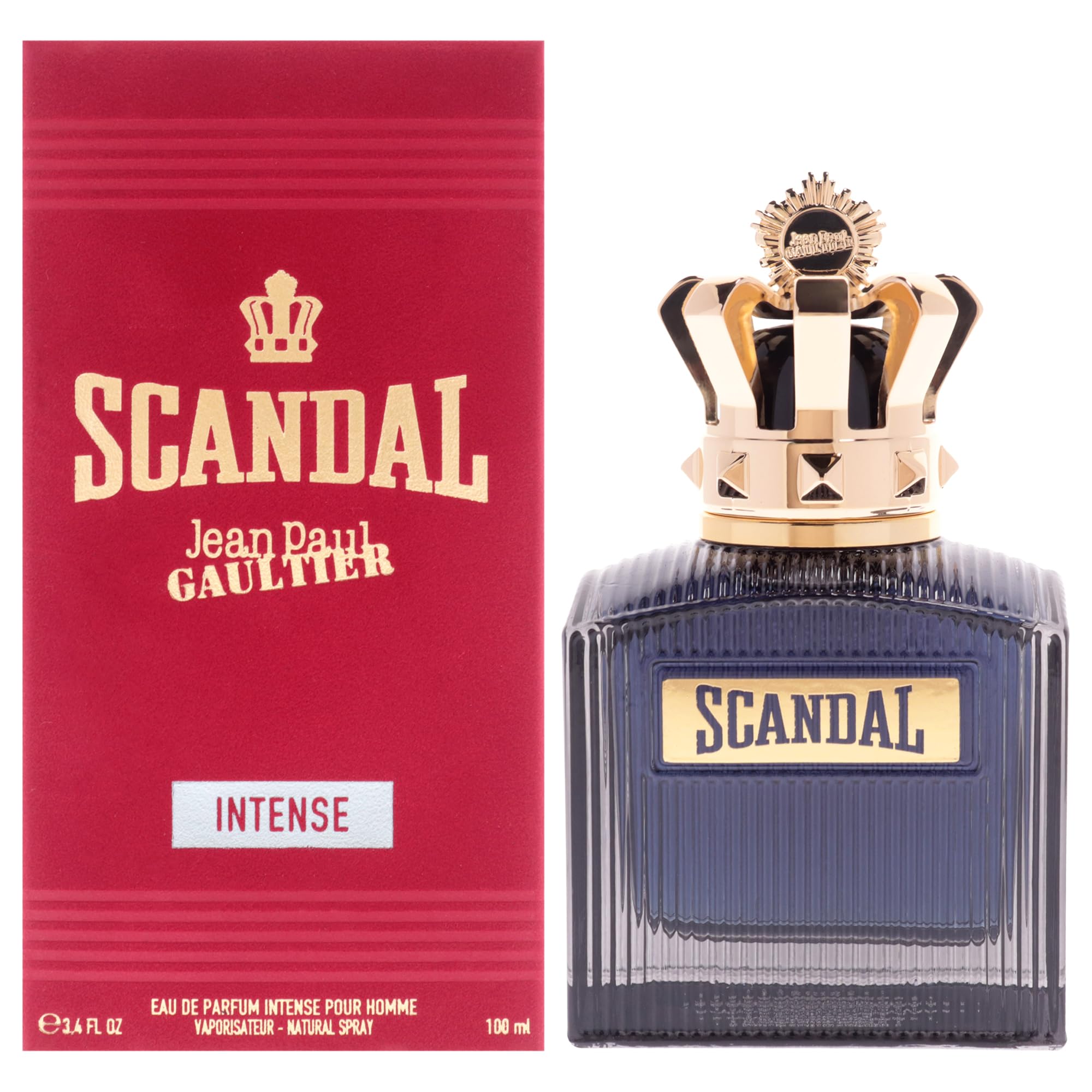 Jean Paul Gaultier Scandal Intense Eau de Parfum for Men, 3.4 oz Spray
