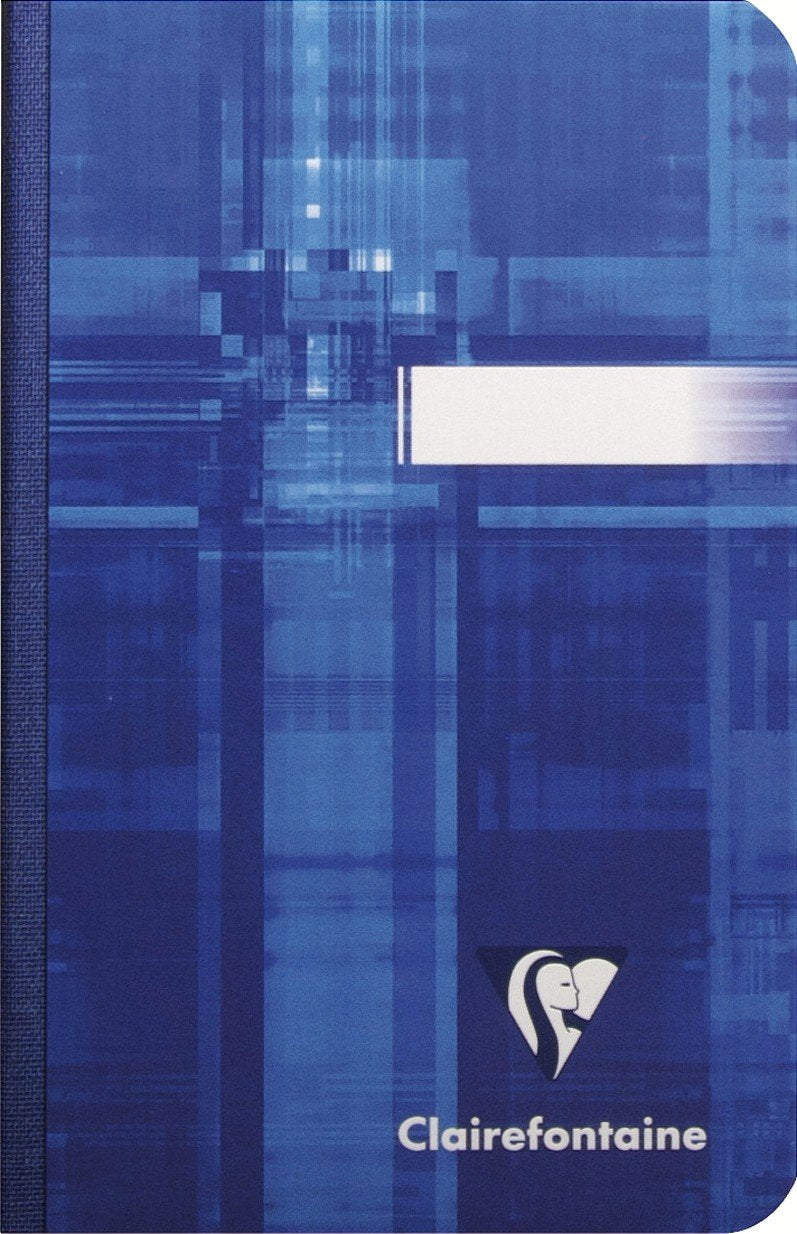 Clairefontaine Clothbound Notebook - Ruled 96 sheets - 3 1/2 x 5 1/2 - Assorted Colors