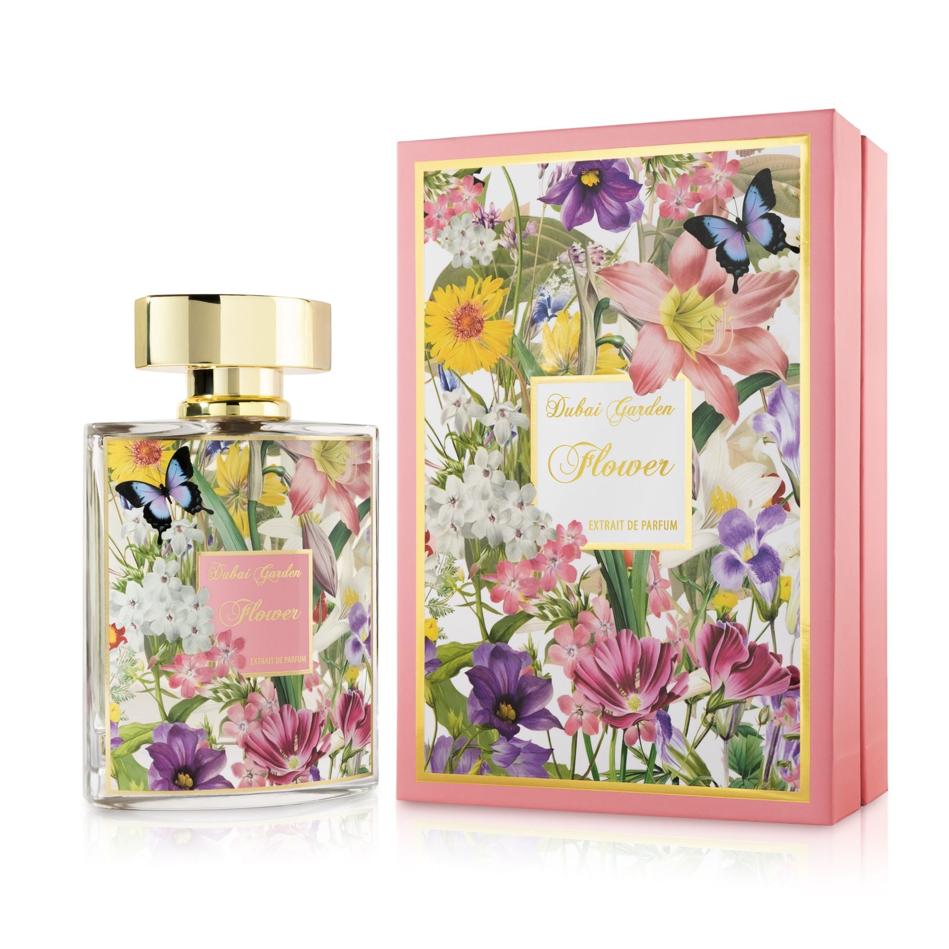 New Brand Dubai Garden Flower Extrait de Parfum for Unisex, 3.3 oz Spray
