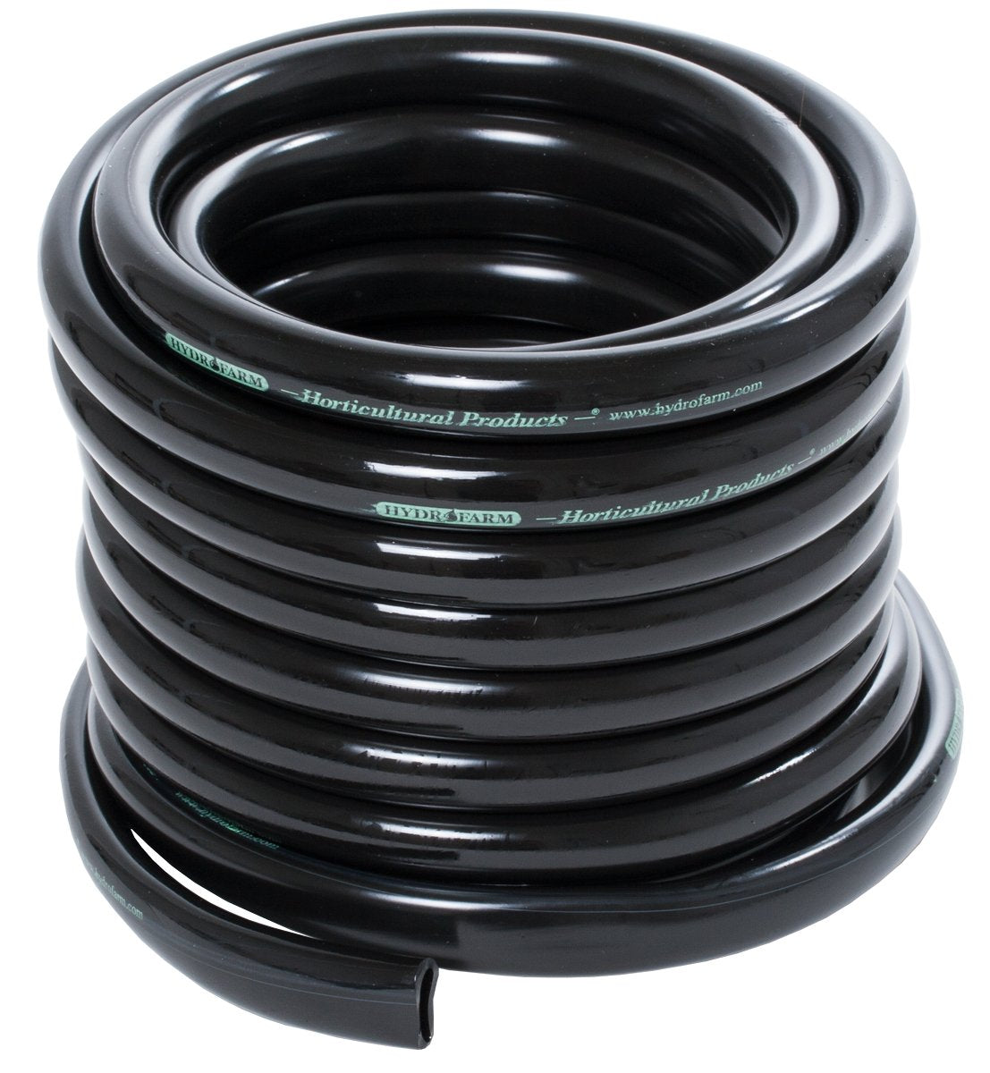 Hydrofarm HGTB50GF 1/2-Inch Black, 25 Foot Roll, 30 PSI Operating Pressure at 70 Degrees Tubing