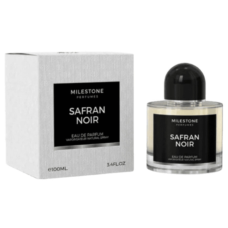 Emper Milestone Safran Noir Eau de Parfum Spray, 3.4 Fl Oz (100 ml)