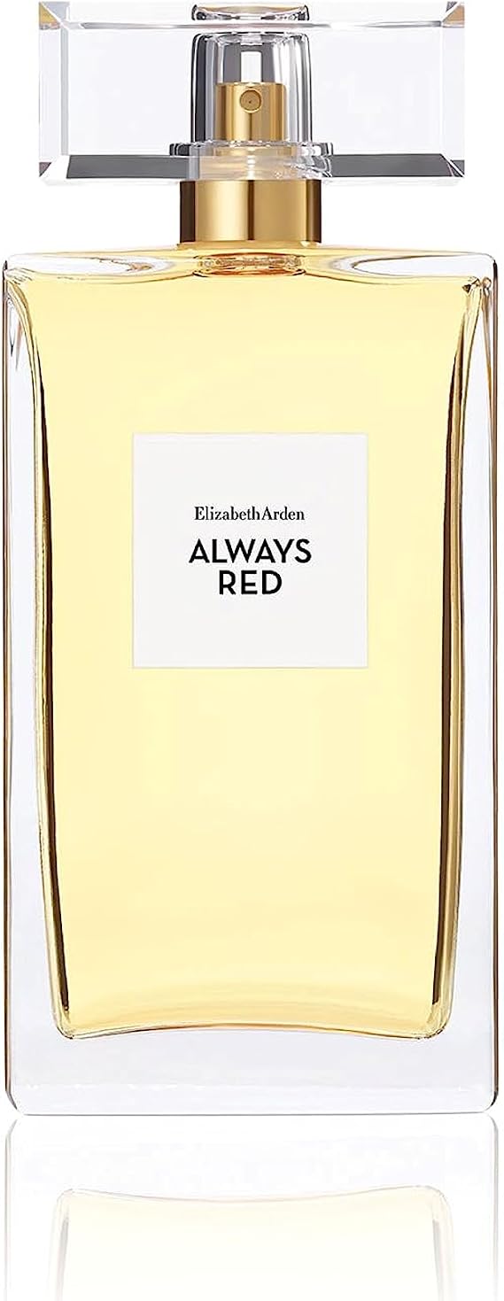 Elizabeth Arden Always Red EDT for Women EDT Spray, 3.3 oz, Floral Fruity