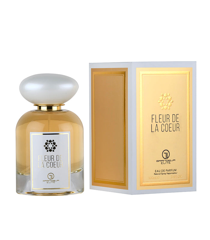 Grandeur Elite Fleur De La Coeur Eau de Parfum Spray for Unisex 3.4 Fl Oz (100 ml)