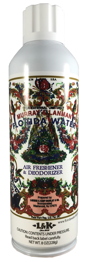Ambientador y desodorante en aerosol para habitación Murray and Lanman Florida Water, 8 oz.