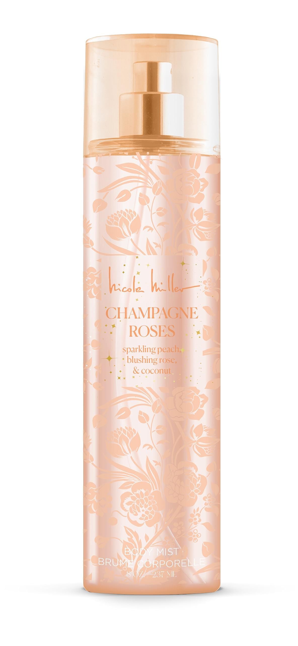 Nicole Miller Champagne Roses Body Mist, 8 Fl Oz