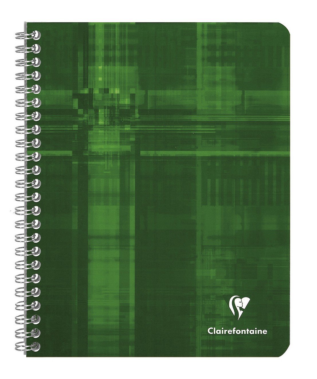 Cahier à spirale Clairefontaine - Ligné avec marge 60 feuilles - 6 1/2 x 8 1/4