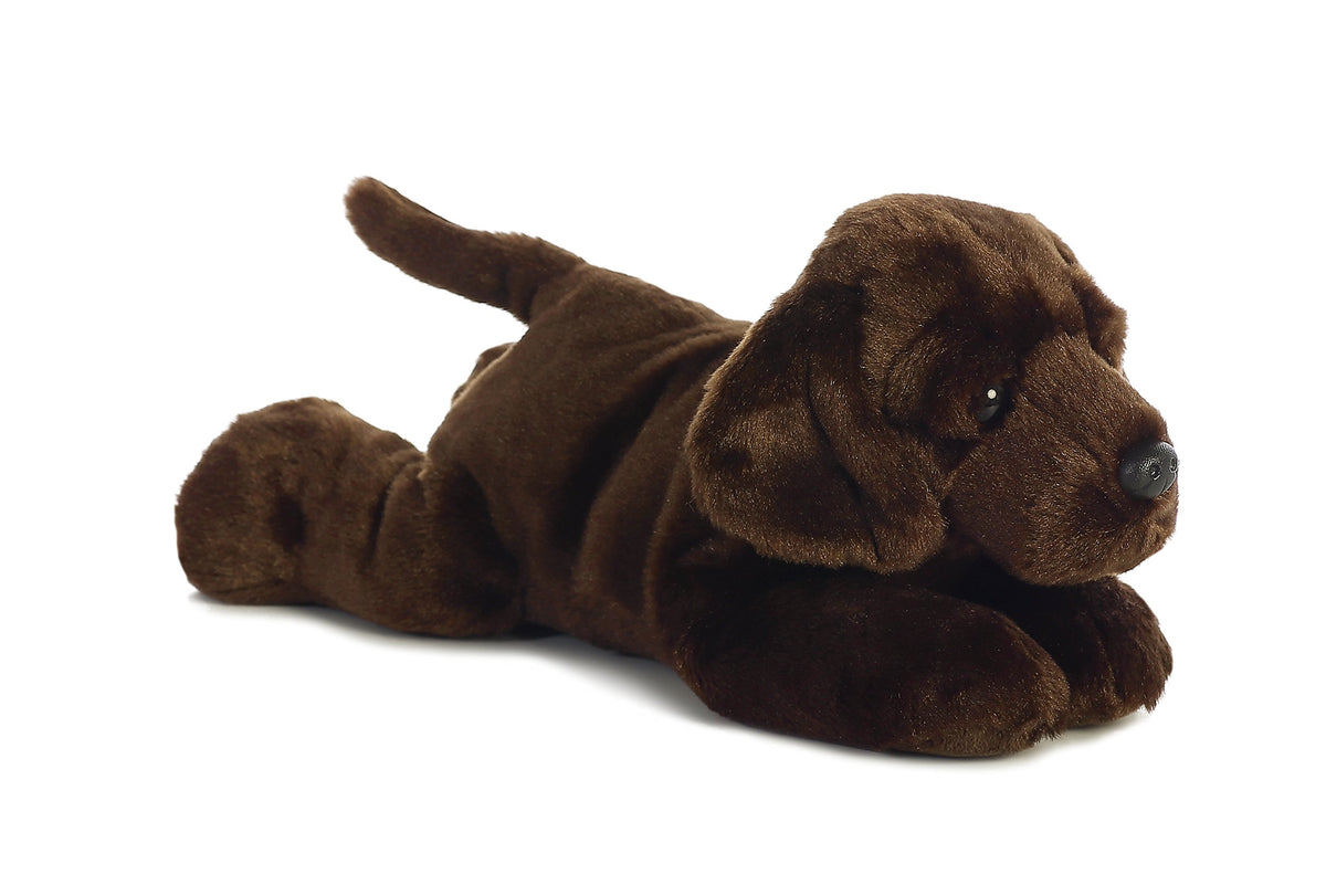 Aurora World Flopsie Chocolate Lab, 12", animal de peluche NA